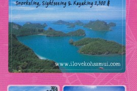 Full Day Tour Angthong National Marine Park By Grand Sea Speedboat