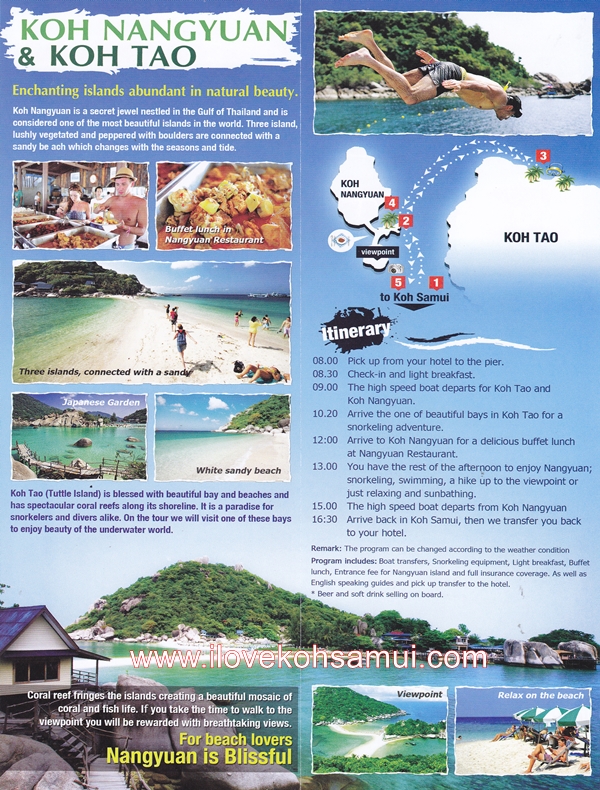 Samui_Day_tour_koh_tao_nangyuan_LomLahk_speedboat_ilovekohsamui_1