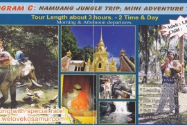 Namuang Jungle Tour Program C (Mini Adventure Tour)