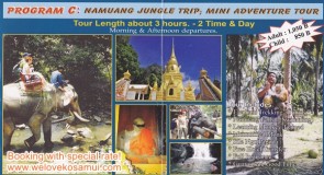 Namuang Jungle Tour Program C (Mini Adventure Tour)