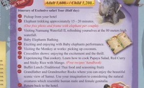 Namuang Exclusive Half Day Safari Tour